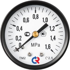 ТВ-110Т.00-(-0,1...0)МПа-G1/8-кл.т.2,5 вакуумметр технический, Изображение №1