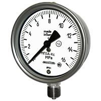 МП3А-КС-УХЛ1-(0-10...600)кгс/см2-кл.т.1,5-IP65 манометр показывающий коррозионностойкий