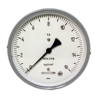 ВП4-У-ФОШ-У2-(-1..0)кгс/см2-кл.т.1,5-IP54 вакуумметр технический показывающий
