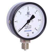 МП3А-У-У2-(0-1...600)кгс/см2-кл.т.1,5-G1/2" манометр технический показывающий аммиачный