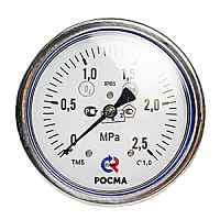 ТМ-521ТЭ.00-(0...100)МПа-М20х1,5-кл.т.1,0 манометр коррозионностойкий