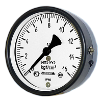 МВП3-У-ОШ-У2-(-1-0,6..24)кгс/см2-кл.т.1,5 мановакуумметр технический показывающий