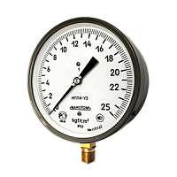 МПТИ-У2-(0-1000...1600)кгс/см2-кл.т.1,0 манометр точных измерений